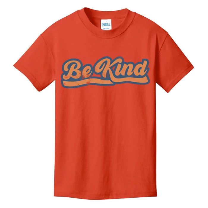 Be Kind Vintage Retro 80's Style Kids T-Shirt