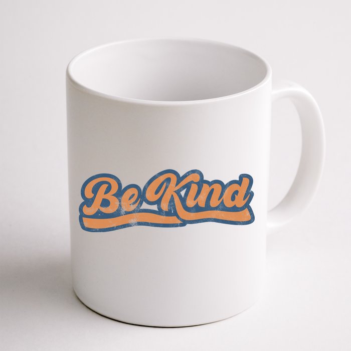 Be Kind Vintage Retro 80's Style Front & Back Coffee Mug