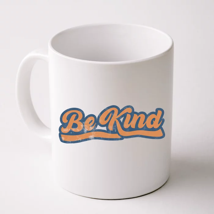 Be Kind Vintage Retro 80's Style Front & Back Coffee Mug