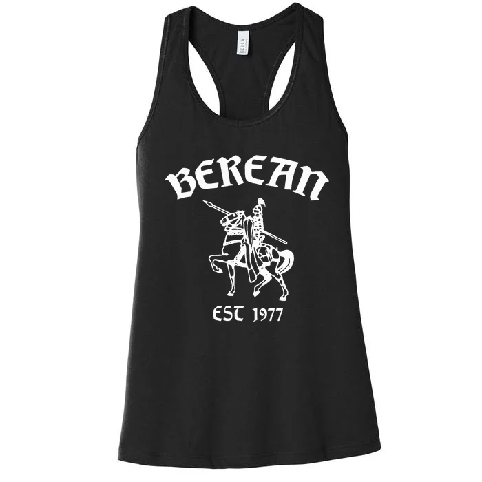 Berean Kings Vintage Spirit Wear Women's Racerback Tank