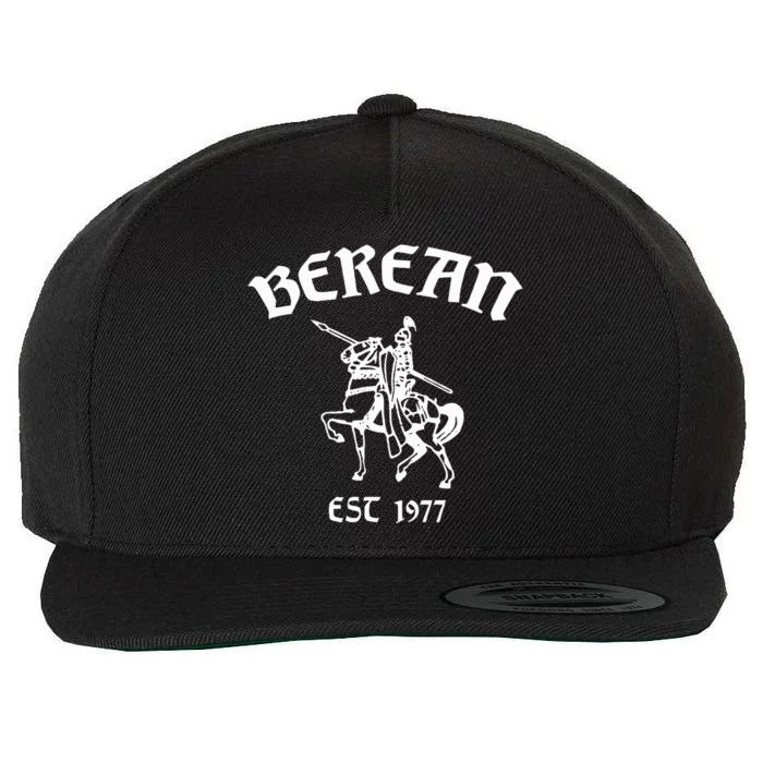 Berean Kings Vintage Spirit Wear Wool Snapback Cap