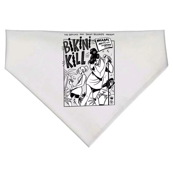 Bikini Kill Vintage Album Inspired USA-Made Doggie Bandana