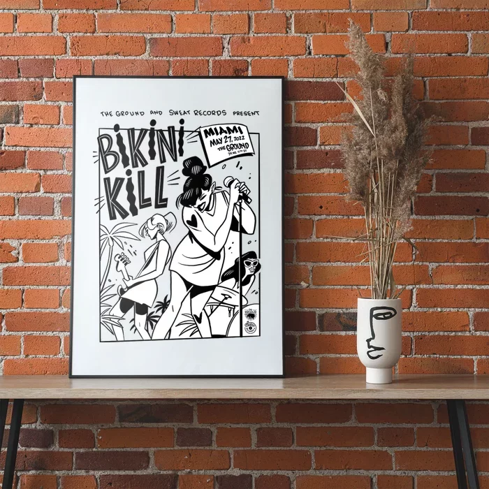 Bikini Kill Vintage Album Inspired Poster