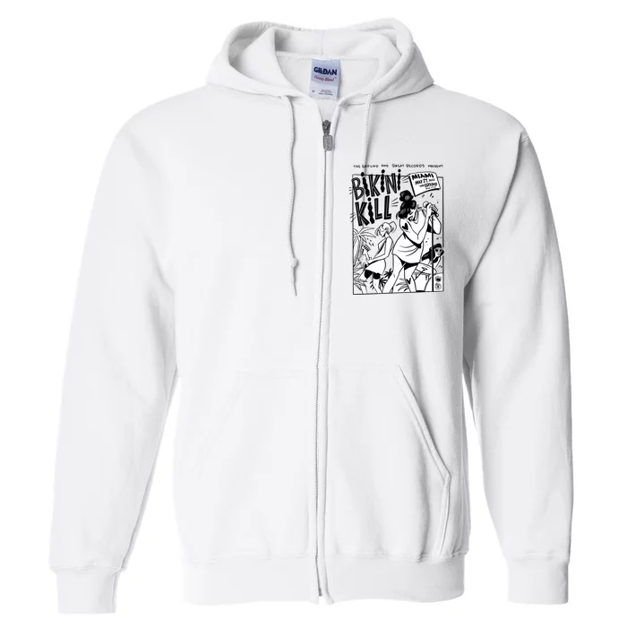 Bikini Kill Vintage Album Inspired Full Zip Hoodie