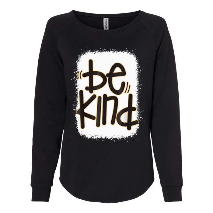 Be Kind We Wear Orange For Unity Day Orange Bleached Womens California Wash Sweatshirt