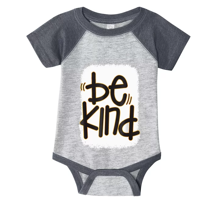 Be Kind We Wear Orange For Unity Day Orange Bleached Infant Baby Jersey Bodysuit