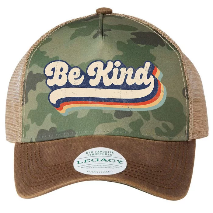 Be Kind Women Positive Inspirational Kindness Retro Vintage Legacy Tie Dye Trucker Hat