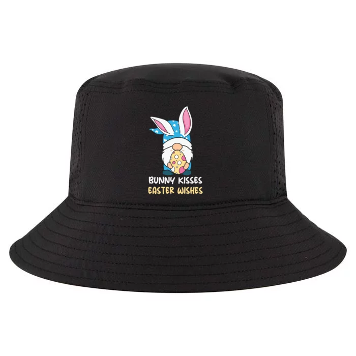 Bunny Kisses Waster Wishes Gnome Easter Day Gift Cool Comfort Performance Bucket Hat