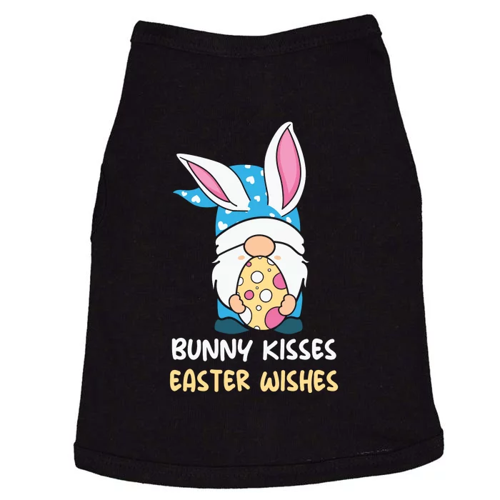 Bunny Kisses Waster Wishes Gnome Easter Day Gift Doggie Tank