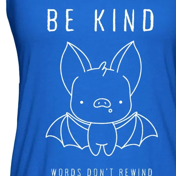 Be Kind Words DonT Rewind Ladies Essential Flowy Tank