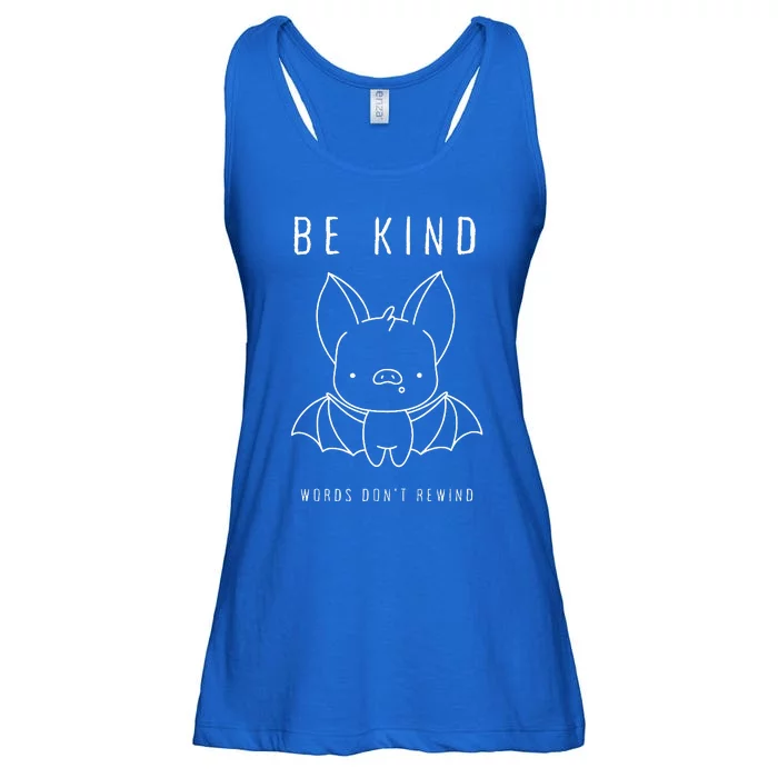 Be Kind Words DonT Rewind Ladies Essential Flowy Tank