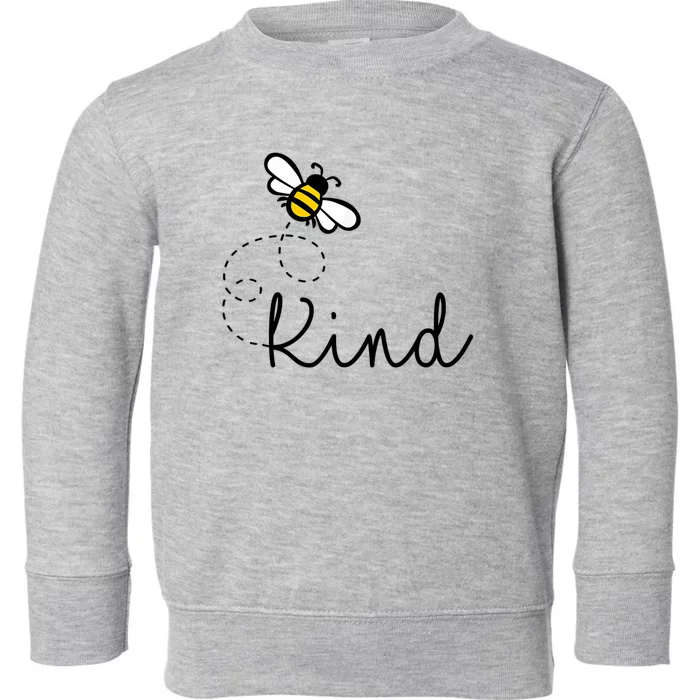 Be Kind Womens Shirt, Bumble Bee, Inspirational Teacher Love Toddler Sweatshirt