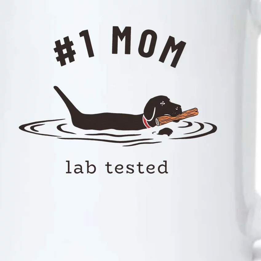 Black Lab 1 Mom Labrador Retriever Owner Mother's Day Black Color Changing Mug