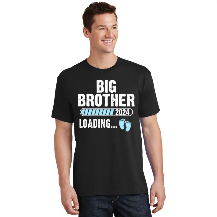 Brother Loading 2024 Baby Announcement Soon To Be Brother T-Shirt