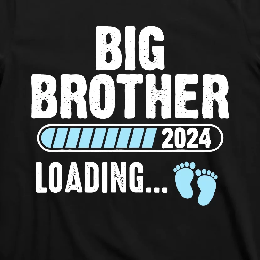 Brother Loading 2024 Baby Announcement Soon To Be Brother T-Shirt