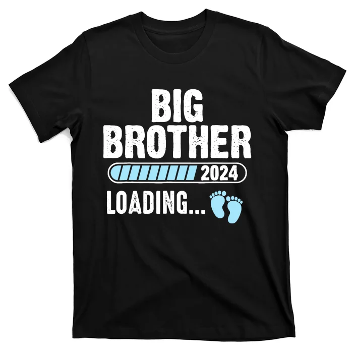 Brother Loading 2024 Baby Announcement Soon To Be Brother T-Shirt