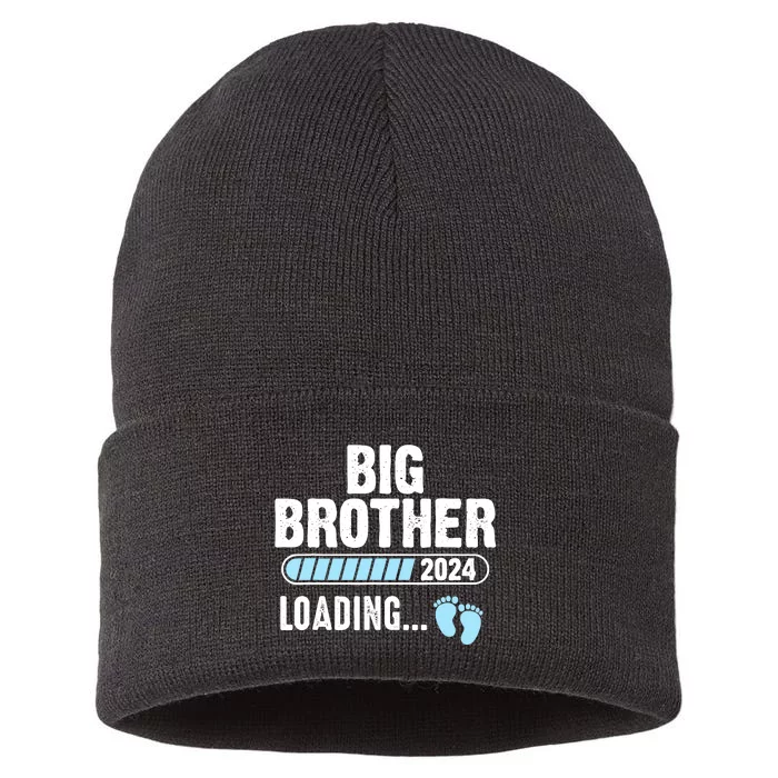 Brother Loading 2024 Baby Announcement Soon To Be Brother Sustainable Knit Beanie