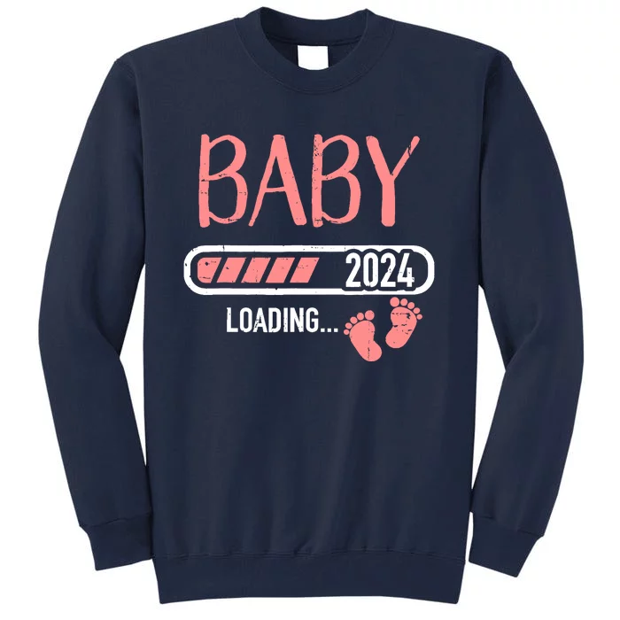 Baby Loading 2024 For Pregnancy Announcement Tall Sweatshirt