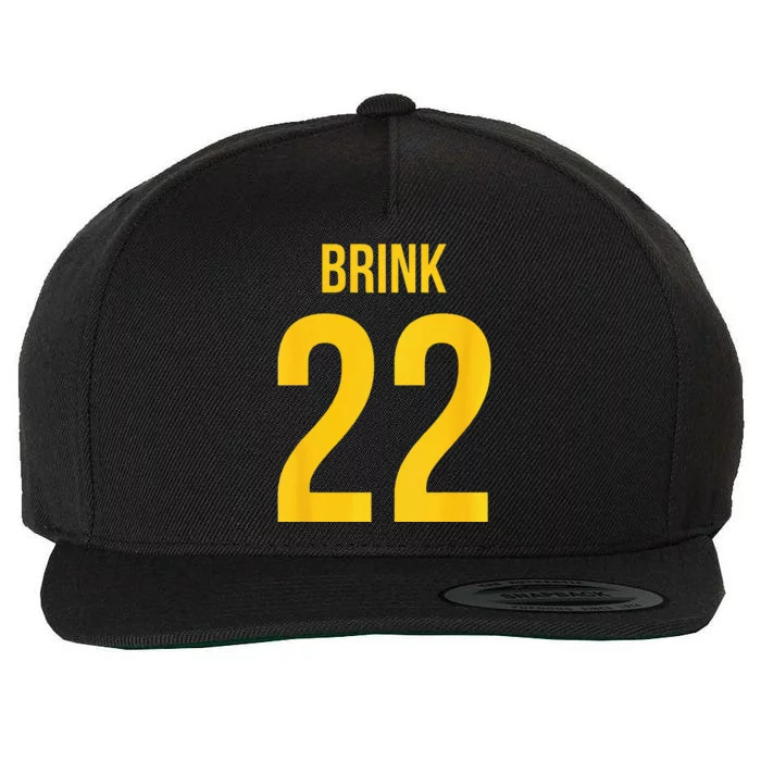 Brink La 22 Shirsey Los Angeles Basketball Wool Snapback Cap