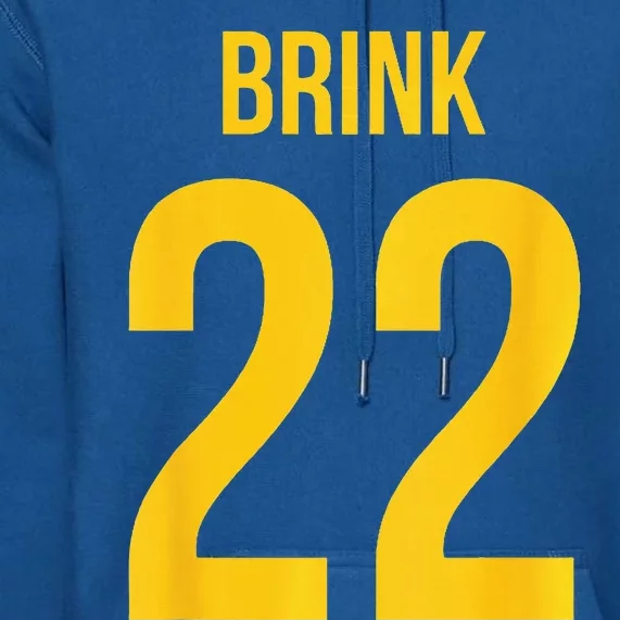 Brink La 22 Shirsey Los Angeles Basketball Premium Hoodie