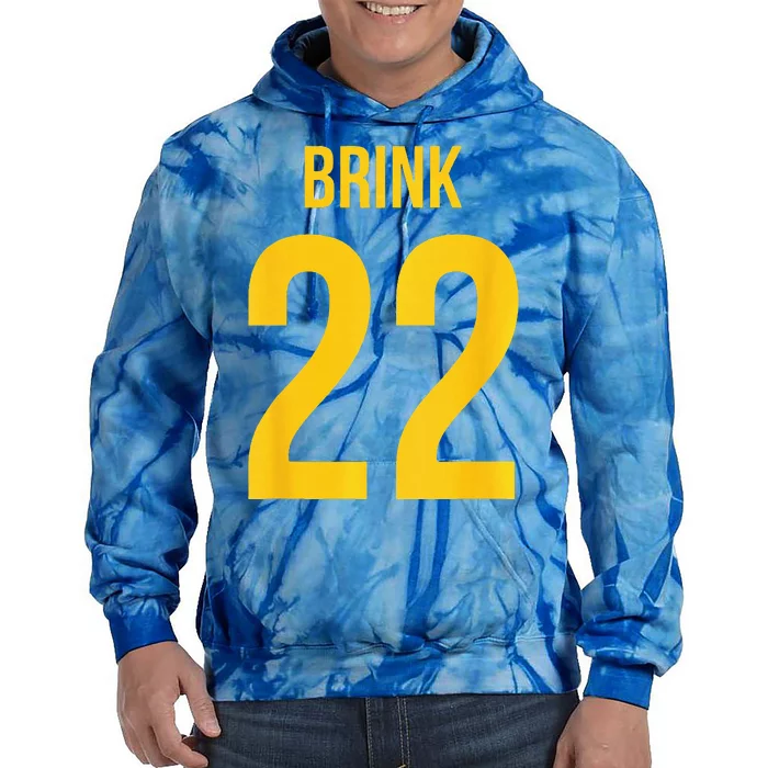 Brink La 22 Shirsey Los Angeles Basketball Tie Dye Hoodie