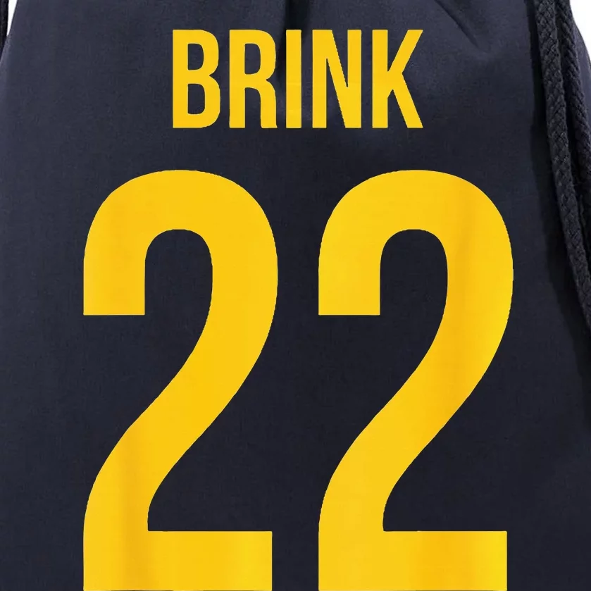 Brink La 22 Shirsey Los Angeles Basketball Drawstring Bag