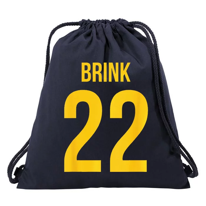 Brink La 22 Shirsey Los Angeles Basketball Drawstring Bag