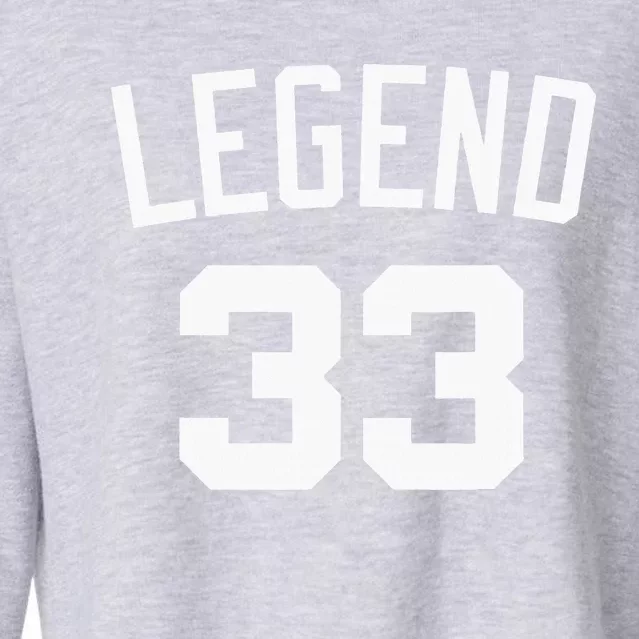 Boston Legend 33 Cropped Pullover Crew