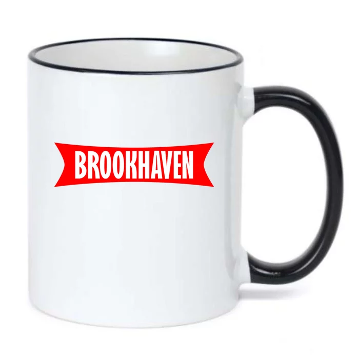 Brookhaven Logo Black Color Changing Mug