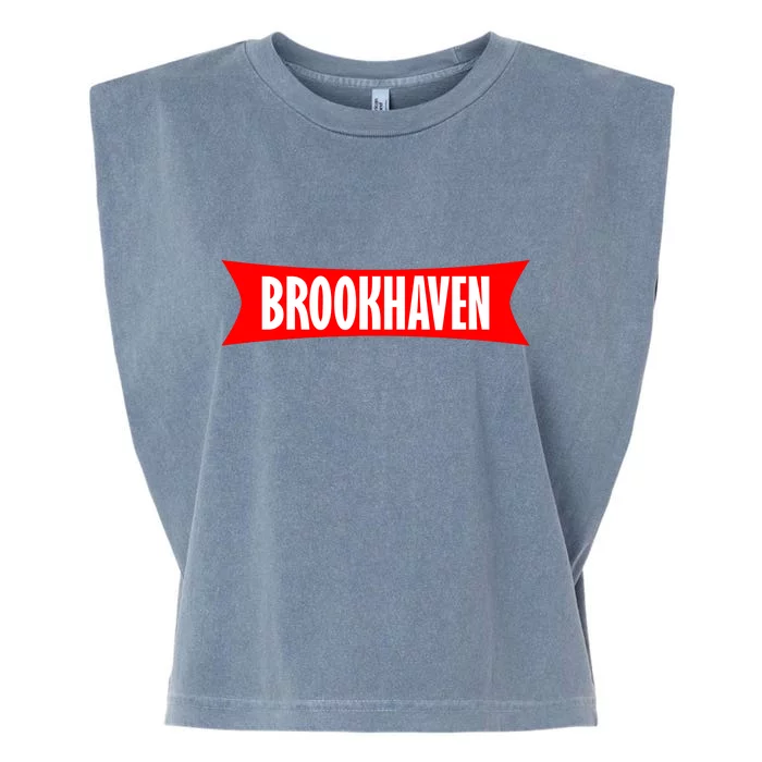 Brookhaven Logo Garment-Dyed Women's Muscle Tee