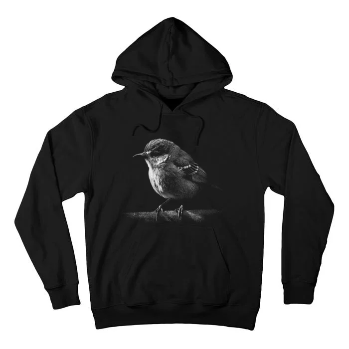 Bird Lover Artwork Animal Motif Bird Tall Hoodie