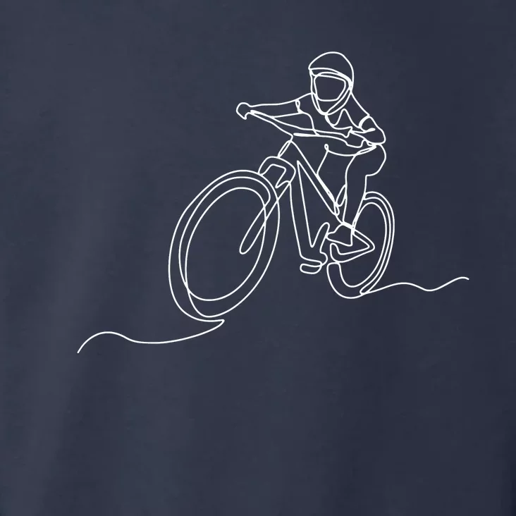 Bicycle Line Art Drawing Mountain Bike Toddler Hoodie