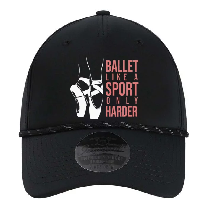 Ballet Like A Sport Only Harder En Pointe Ballerina Ballet Performance The Dyno Cap