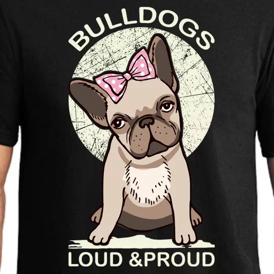 Bulldogs Loud And Proud Pajama Set