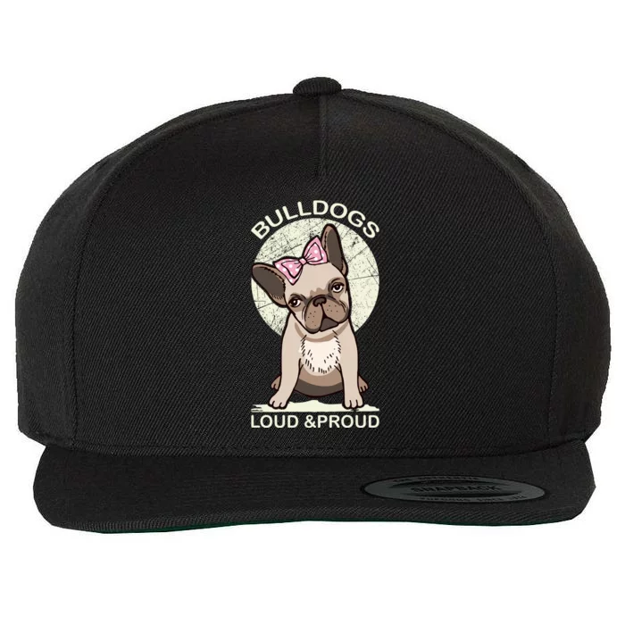 Bulldogs Loud And Proud Wool Snapback Cap