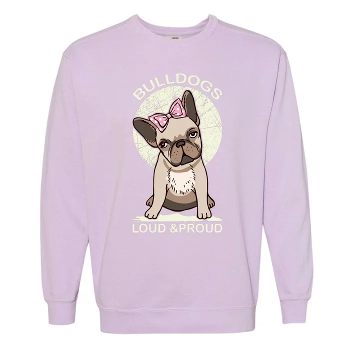 Bulldogs Loud And Proud Garment-Dyed Sweatshirt