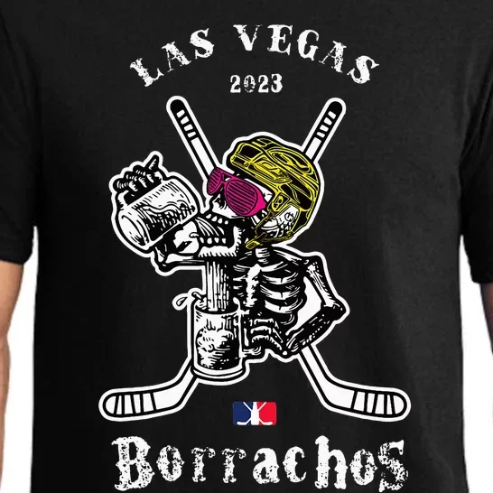 Borrachos Los Angeles hockey team logo Las Vegas version Pajama Set