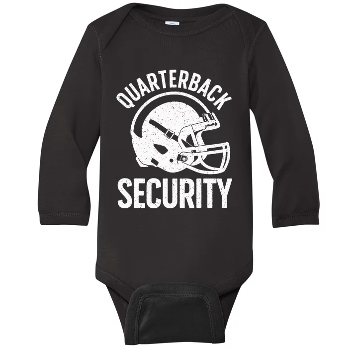 Best Lineman Art For Football Appreciation Lineman Baby Long Sleeve Bodysuit