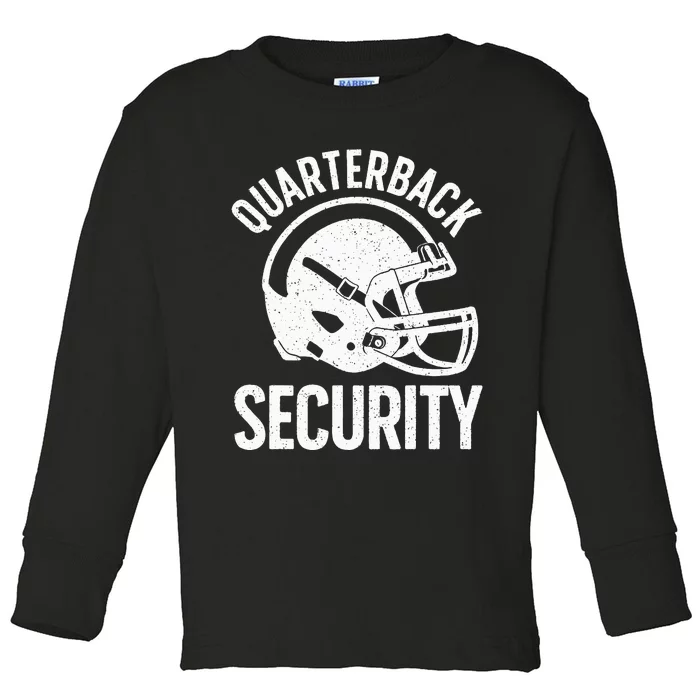 Best Lineman Art For Football Appreciation Lineman Toddler Long Sleeve Shirt