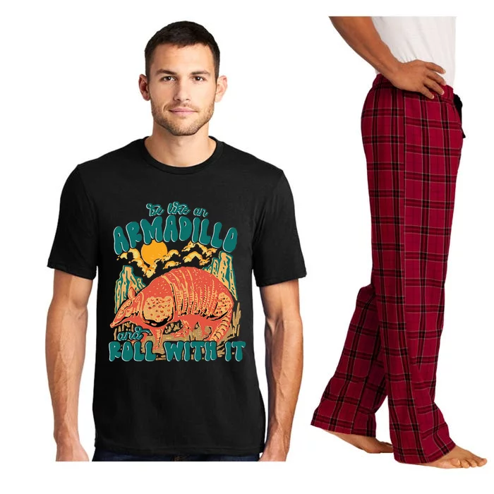 Be Like An Armadillo And Roll With It Pajama Set