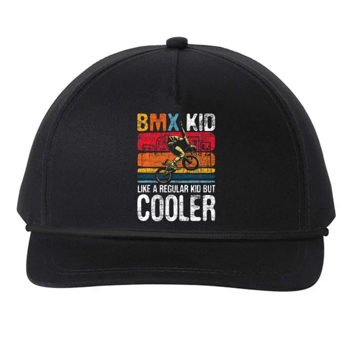 Bmx Like A Regular Cyclist Bicycle Bike Rider Snapback Five-Panel Rope Hat