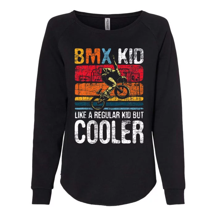 Bmx Like A Regular Cyclist Bicycle Bike Rider Womens California Wash Sweatshirt