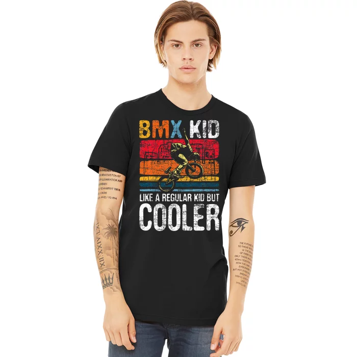 Bmx Like A Regular Cyclist Bicycle Bike Rider Premium T-Shirt