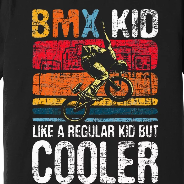 Bmx Like A Regular Cyclist Bicycle Bike Rider Premium T-Shirt