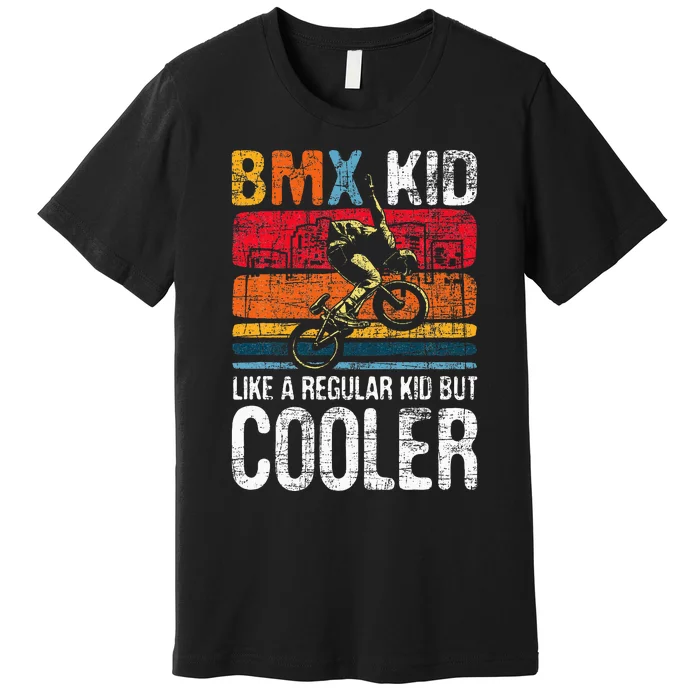 Bmx Like A Regular Cyclist Bicycle Bike Rider Premium T-Shirt