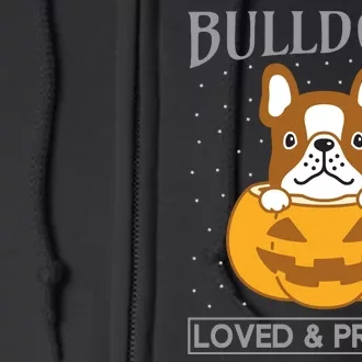 Bulldogs Loved And Proved Full Zip Hoodie