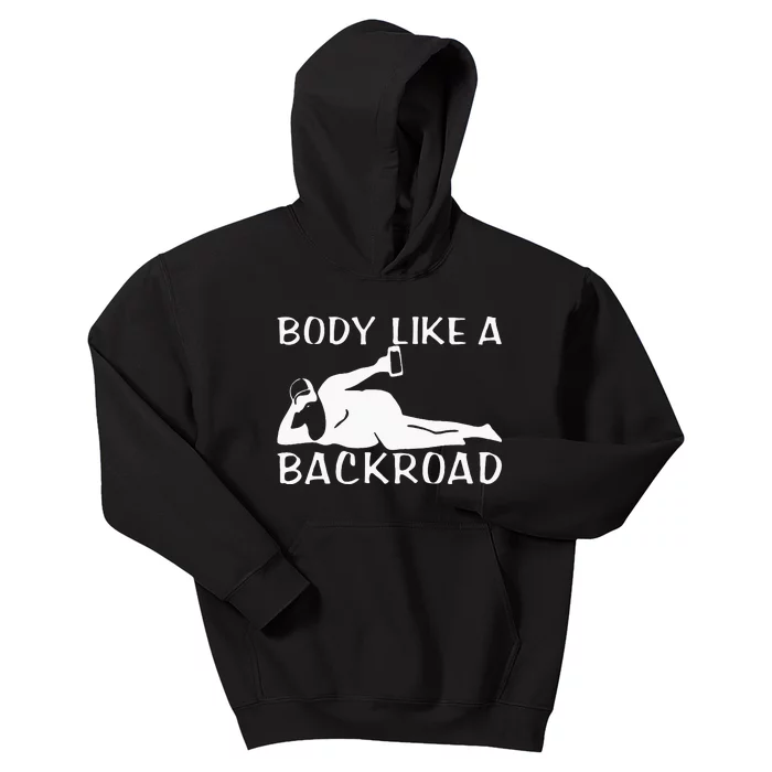 Body Like A Backroad THE ORIGINAL Back Road Kids Hoodie