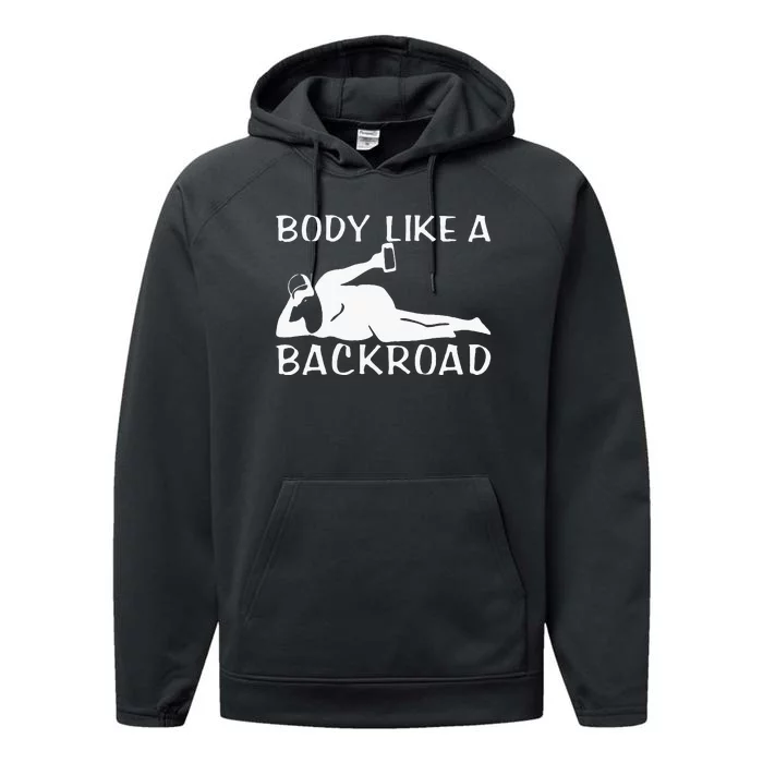 Body Like A Backroad The Original Back Road Performance Fleece Hoodie