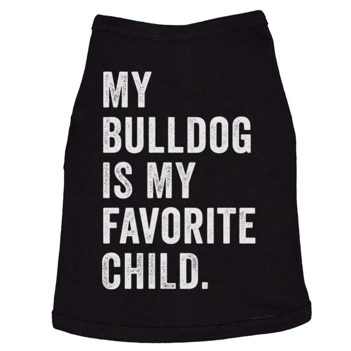 Bulldogs Lovers And Owners Doggie Tank