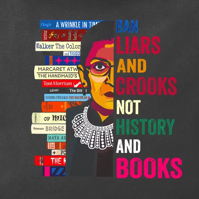 Ban Liars And Crooks Not History And Books Zip Tote Bag